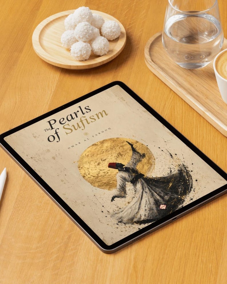 MonoSets Pearls of Sufism - A Book for the Anxious, Stressed, Longing Heart | Healing and Comfort for the Soul