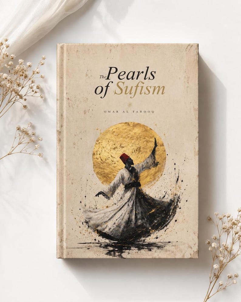 MonoSets Pearls of Sufism - A Book for the Anxious, Stressed, Longing Heart | Healing and Comfort for the Soul